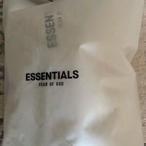 (Kids size 12)Essentials hooded sweatshirt: oatmeal color; BRAND NEW WITH TAGS